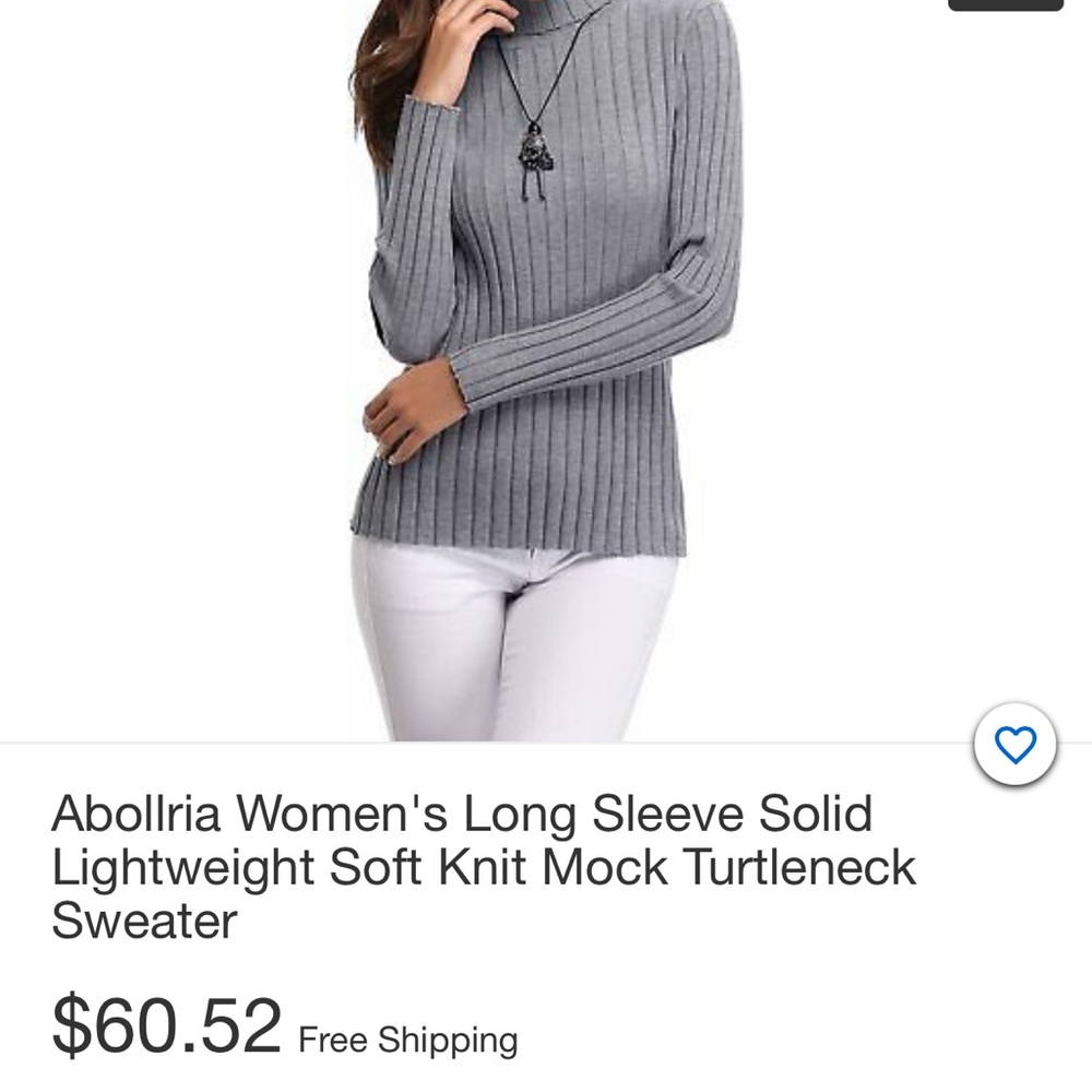 Turtle neck shirt